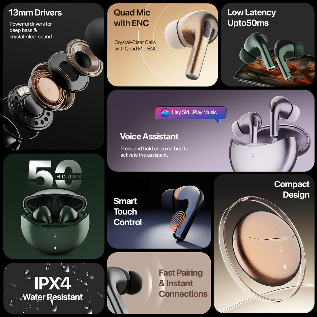 Fire-Boltt Aero TWS Earbuds